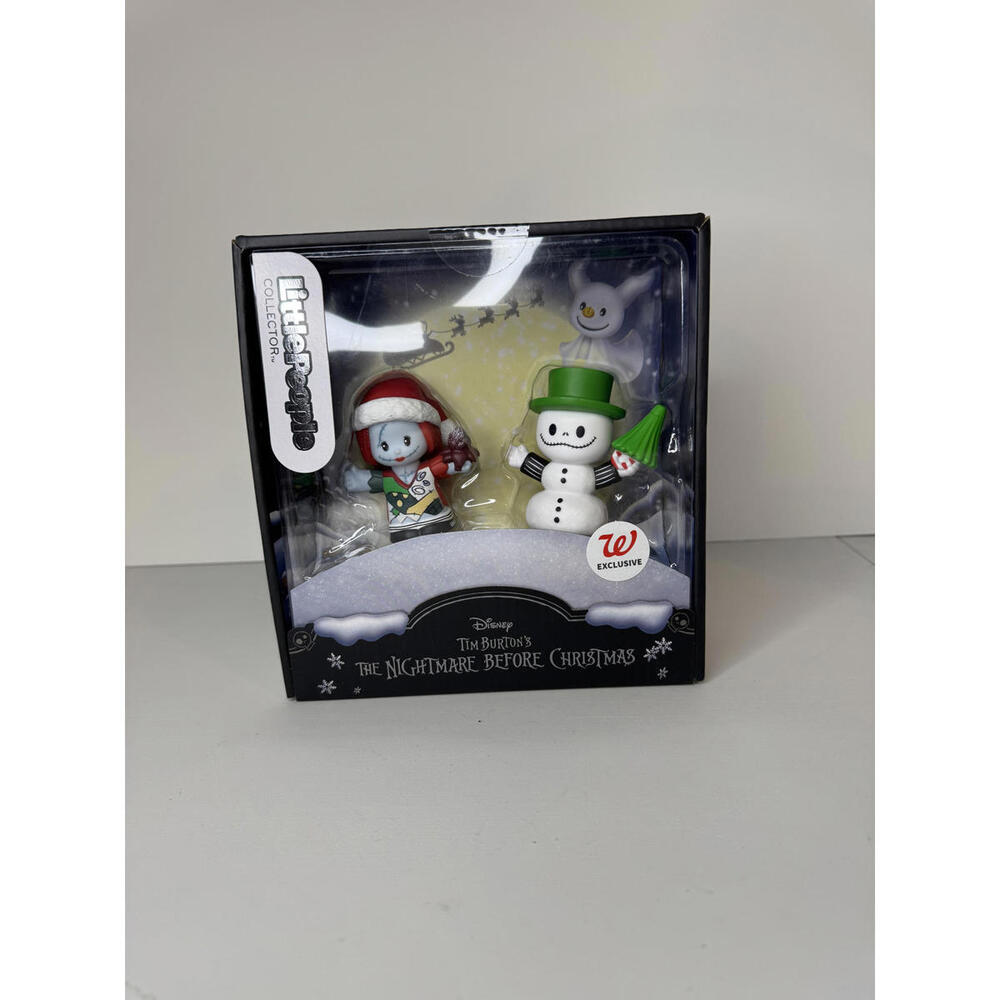 Disney The Nightmare Before Christmas Little People Collector Figurine Set